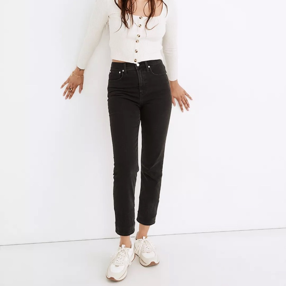 Madewell Classic Straight Jeans in Lunar Wash size 24